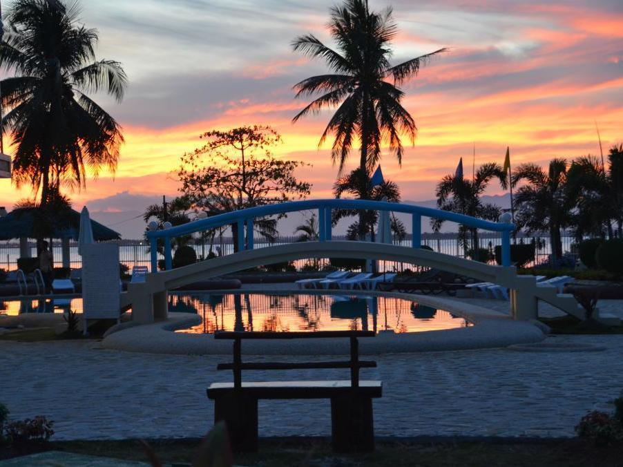 Sagastrand Beach Resort Olango Island Eksteriør billede